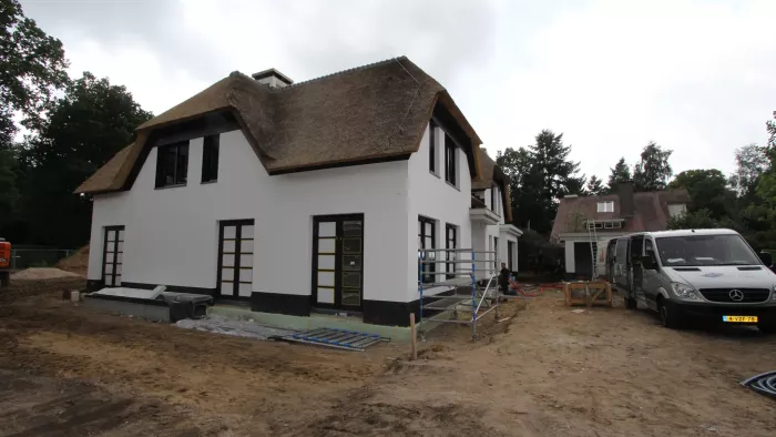 Start Spuiten Verf project Blaricum